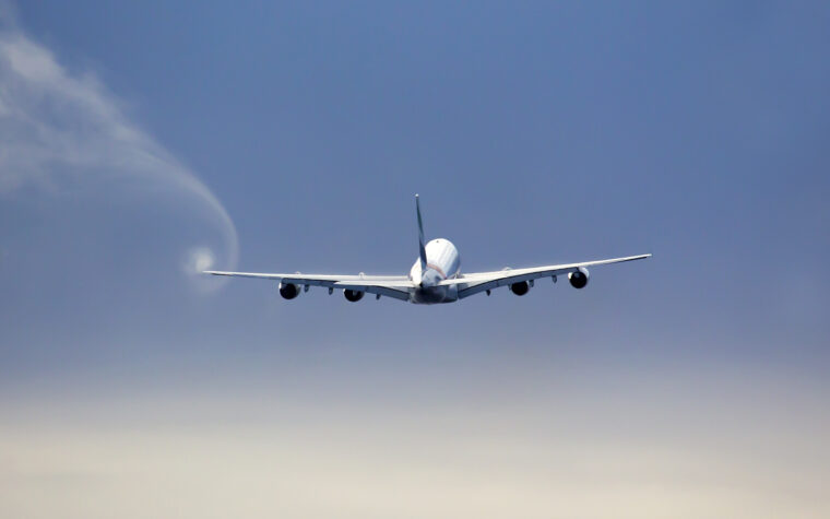 Flugzeug von Emirates