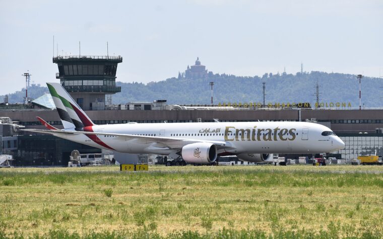 Airbus A350 von Emirates