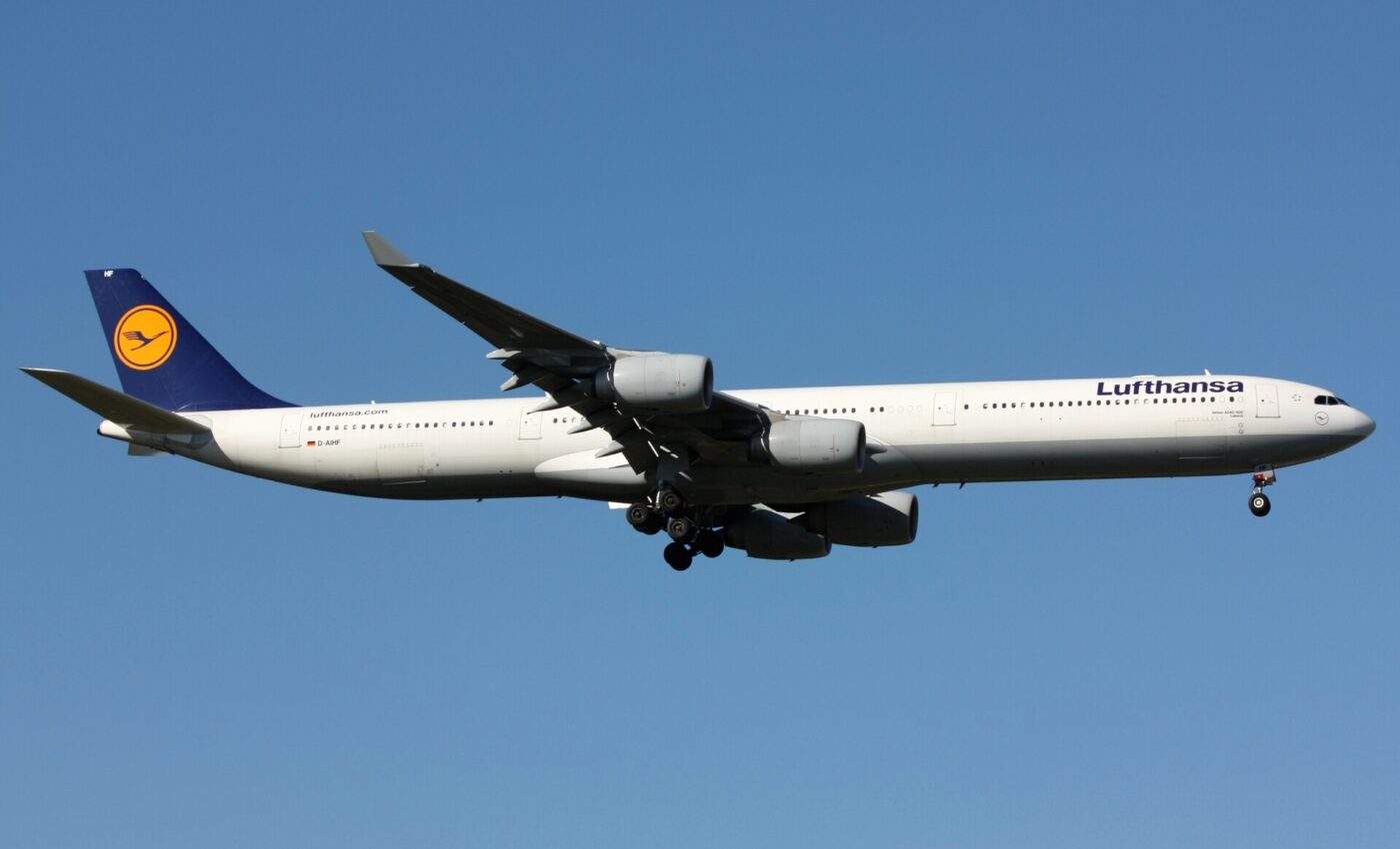 Flugzeug der Lufthansa
